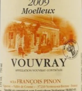 Vouvray Moelleux 2009 Pinon