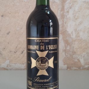 Pomerol Château du Domaine de l'Eglise 1986